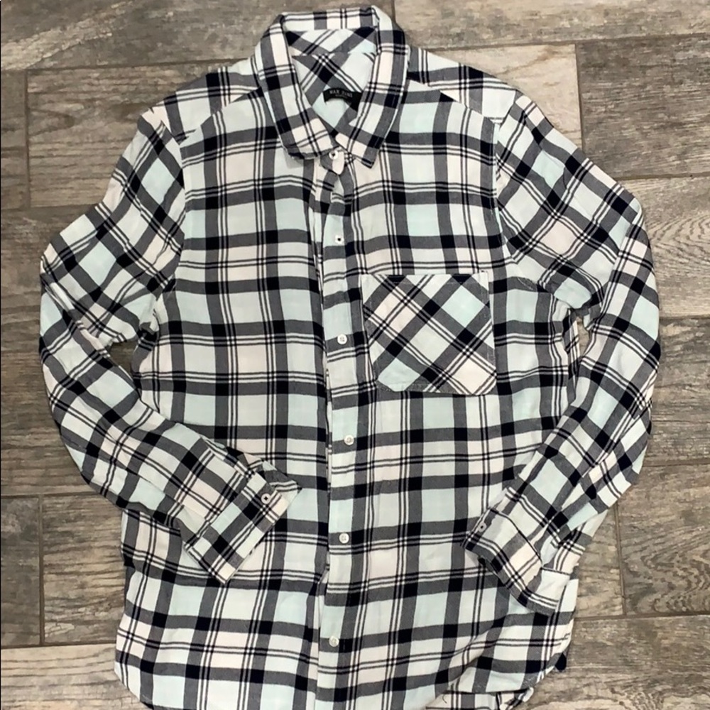 Max Jean Flannel Top